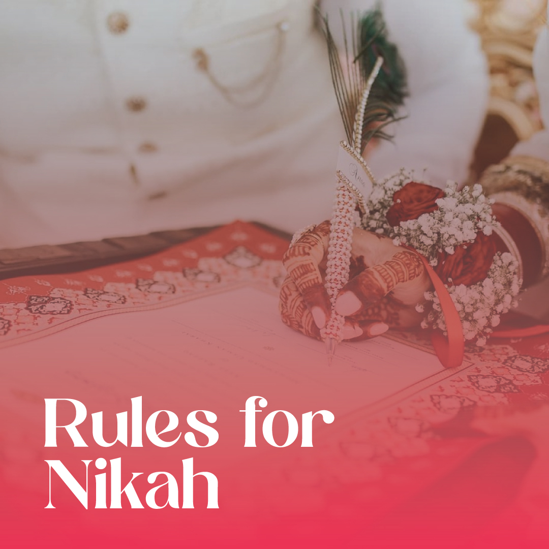 Rules for validating Nikah